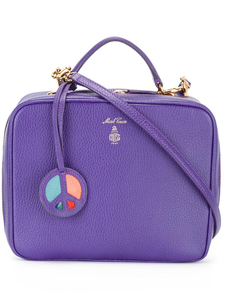 Mark Cross Peace Tote Bag - Pink & Purple