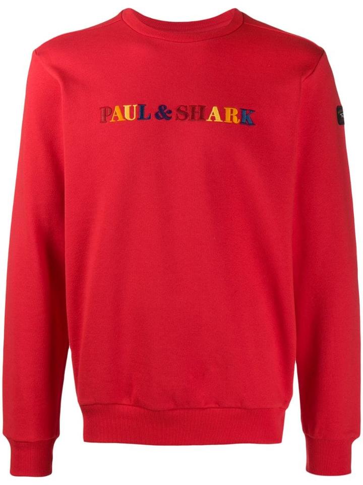 Paul & Shark Embroidered Logo Sweatshirt
