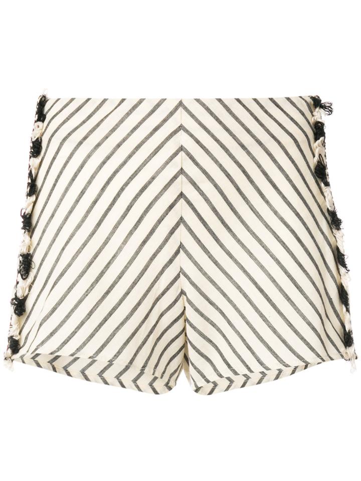 Dodo Bar Or Striped Shorts - Nude & Neutrals