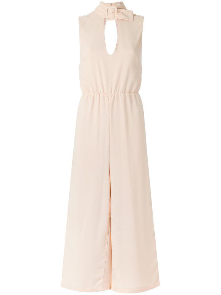 Olympiah - Cropped Jumpsuit - Women - Polyester - 42, Beige, Polyester