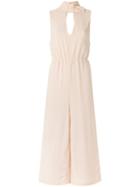 Olympiah - Cropped Jumpsuit - Women - Polyester - 42, Beige, Polyester