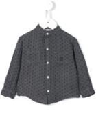 Tocotò Vintage - Star Print Shirt - Kids - Cotton - 9-12 Mth, Grey