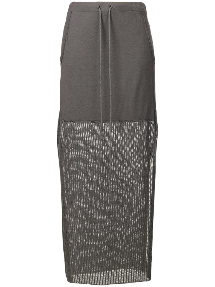 Lost & Found Rooms Long Skirt - Grey