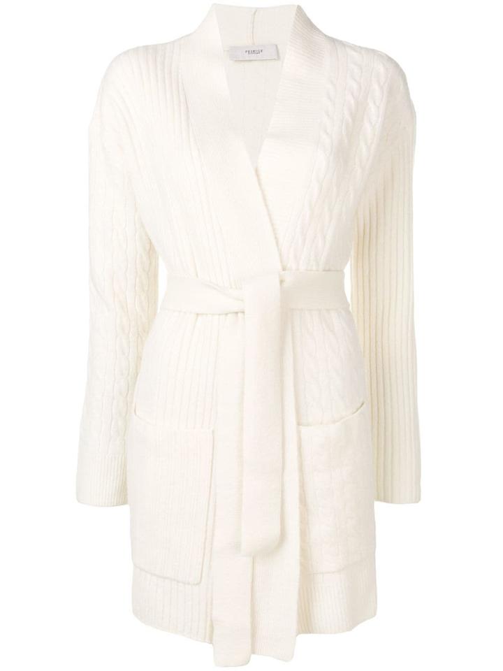Pringle Of Scotland Cable-knit Belted Cardigan - Neutrals