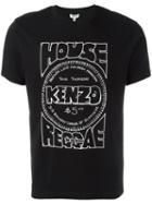 Kenzo House Of Reggae T-shirt, Men's, Size: Small, Black, Cotton