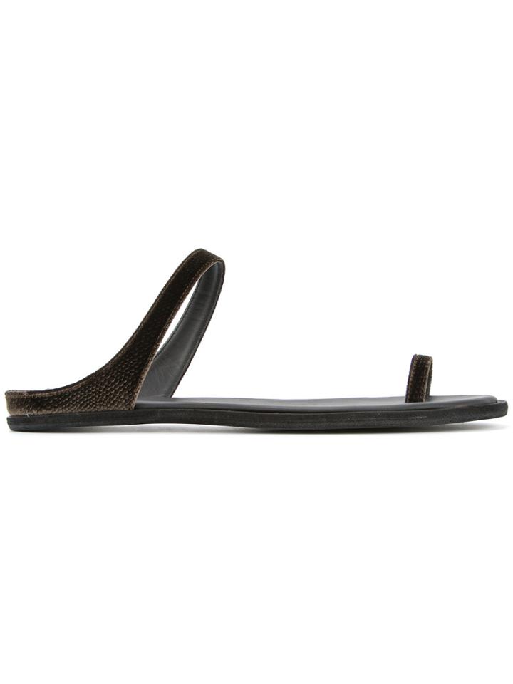 Haider Ackermann Slip-on Open-toe Sandals - Black