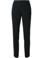 Dolce & Gabbana High Wasted Cigarette Pants, Women's, Size: 46, Black, Cotton/spandex/elastane/wool