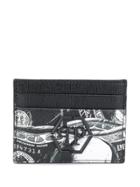 Philipp Plein Money Print Cardholder - Black