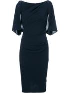 Talbot Runhof - Lobata Dress - Women - Polyester/triacetate/viscose - 34, Blue, Polyester/triacetate/viscose