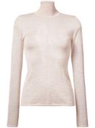 Gabriela Hearst Slim Fit Roll Neck Sweater - Nude & Neutrals