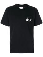 Sacai Apple Motif T-shirt - Black
