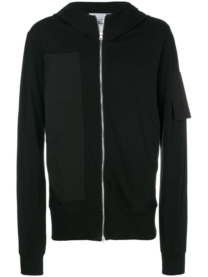 Lost & Found Rooms Pocket Zipped Sweatshirt - Black