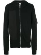 Lost & Found Rooms Pocket Zipped Sweatshirt - Black