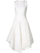 Christian Siriano Flared Lace Gown Dress