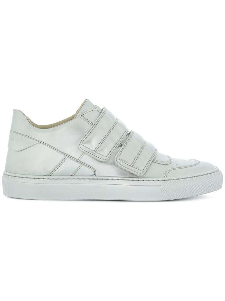 Mm6 Maison Margiela Metallic Touch Strap Sneakers