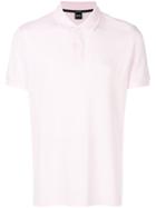 Boss Hugo Boss Embroidered Polo Shirt - Pink & Purple