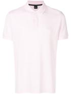 Boss Hugo Boss Embroidered Polo Shirt - Pink & Purple