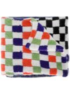 The Elder Statesman Check And Stripe Scarf - Multicolour