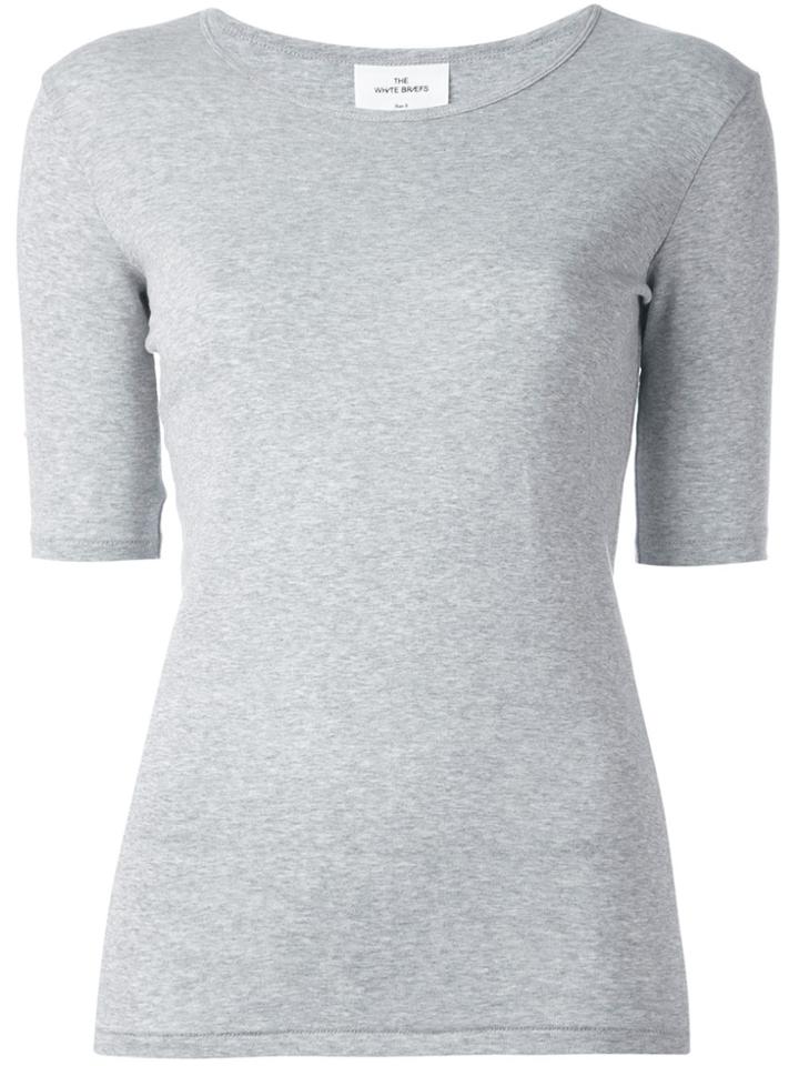 The White Briefs 'ivy Fine' T-shirt - Grey