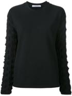 Julien David - Crew Neck Sweatshirt - Women - Cotton - S, Blue, Cotton
