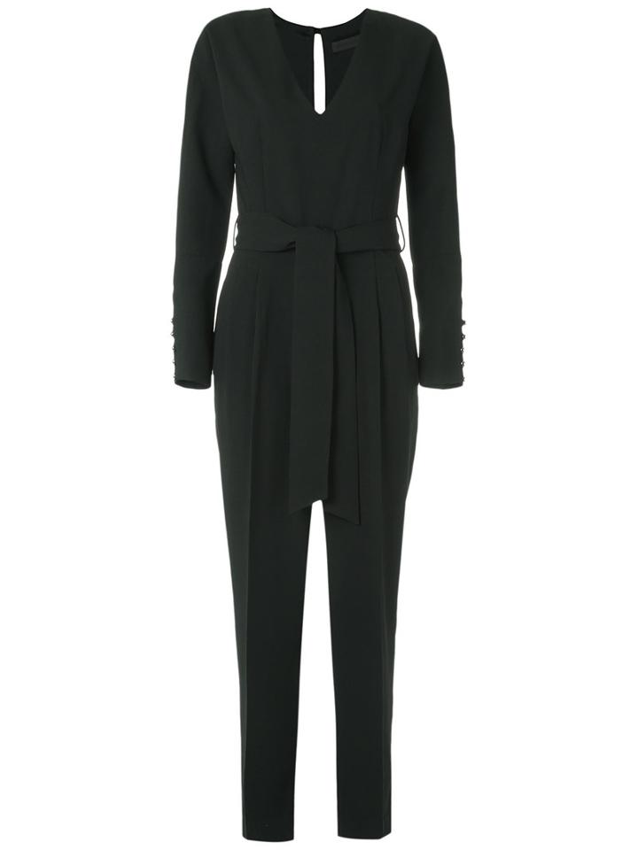 Giuliana Romanno - Long Sleeves Jumpsuit - Women - Polyester - 36, Black, Polyester