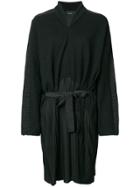 Irina Schrotter Pleated Skirt Dress - Black