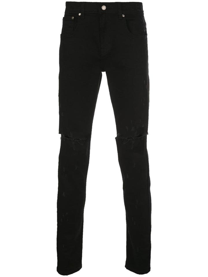 Dom Rebel Skinny Jeans - Black