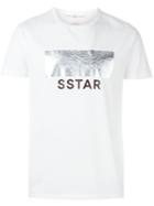 Golden Goose Deluxe Brand Foil Print T-shirt, Men's, Size: Xl, White, Cotton