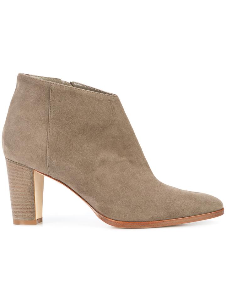 Manolo Blahnik Brusta Boots - Brown
