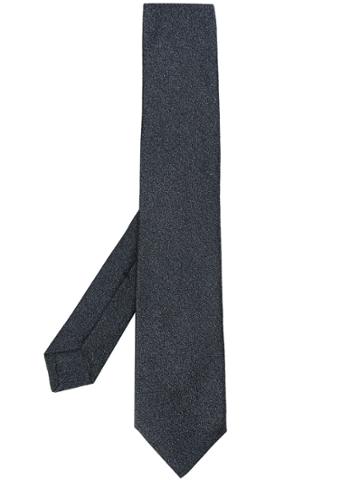 Kiton Classic Skinny Tie - Grey