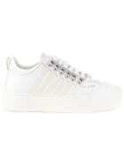 Dsquared2 Platform Runner Sneakers - White