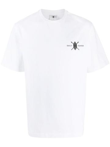 Daily Paper Logo Print T-shirt - White