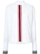 Dvf Diane Von Furstenberg Ribbon Button-down Top - White