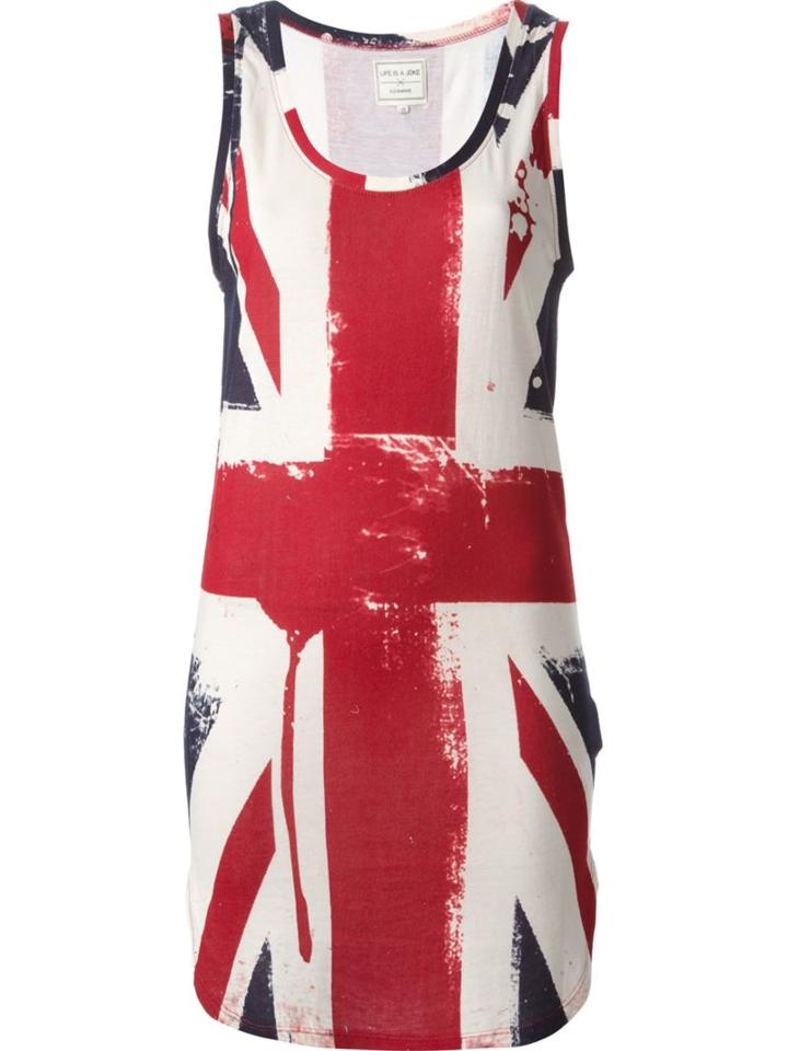 Eleven Paris Union Jack Tank Top