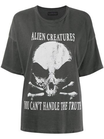 Siberia Hills Truth Printed T-shirt - Black