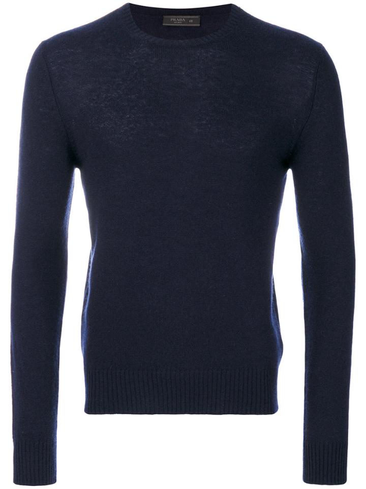 A Kind Of Guise V Neck Sweater - Blue