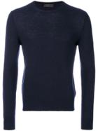 A Kind Of Guise V Neck Sweater - Blue