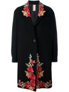 Antonio Marras Floral Patch Coat