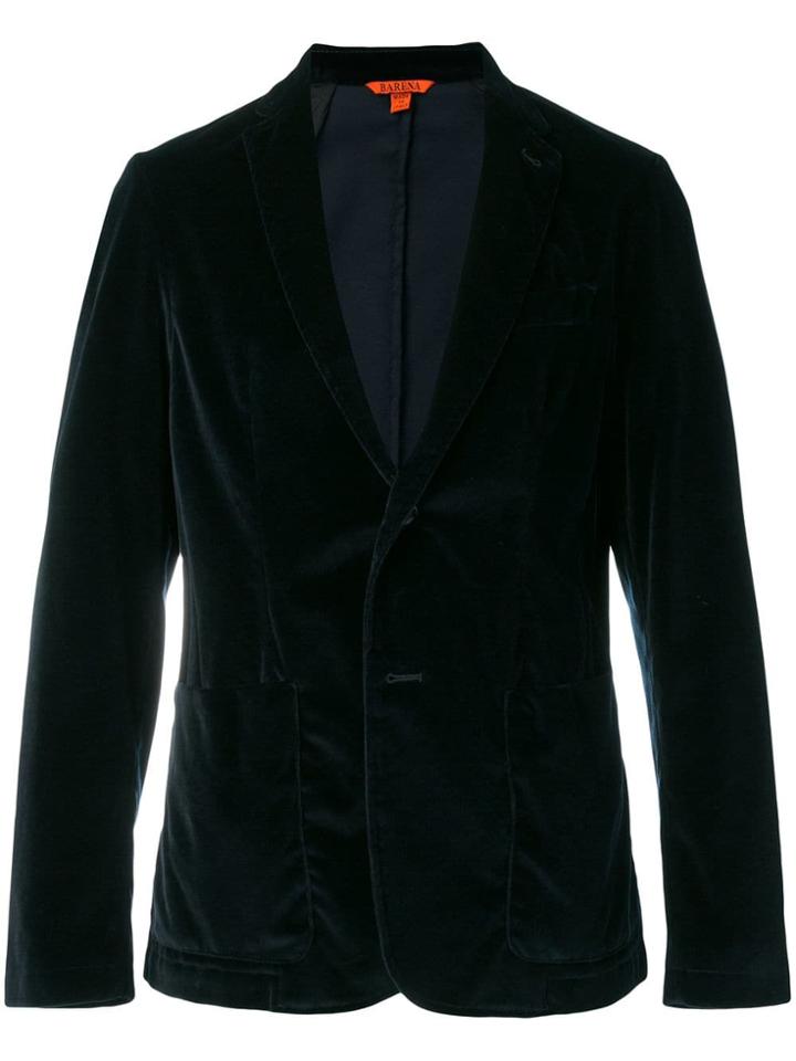 Barena Velvet Dinner Jacket - Blue