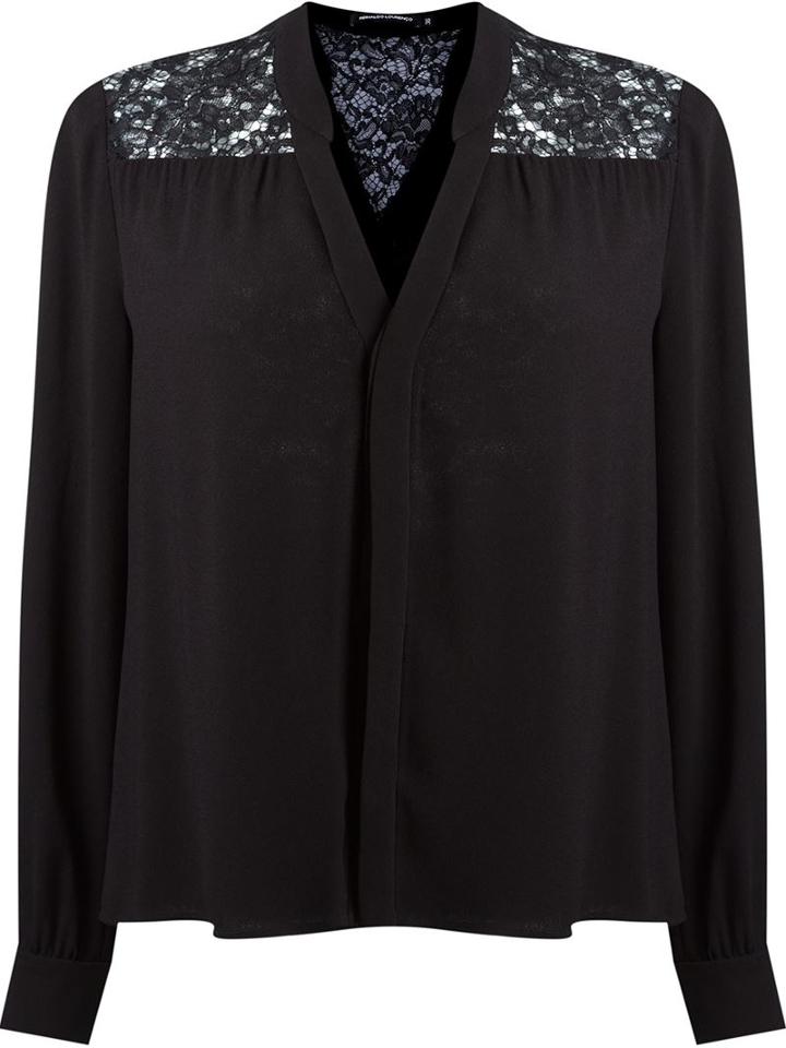 Reinaldo Lourenço Lace Panel Shirt