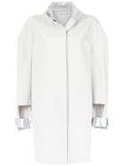 Gloria Coelho Cut Out Cuffs Cape - Grey