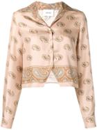 Nanushka Mila Paisley-print Shirt - Neutrals