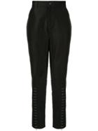 Issey Miyake Pre-owned Lace-up Jodhpurs Trousers - Black