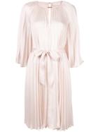 Ginger & Smart Depth Pleat Dress - Neutrals