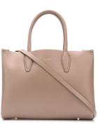 Lanvin Nano Putty-colored Journée Bag - Grey