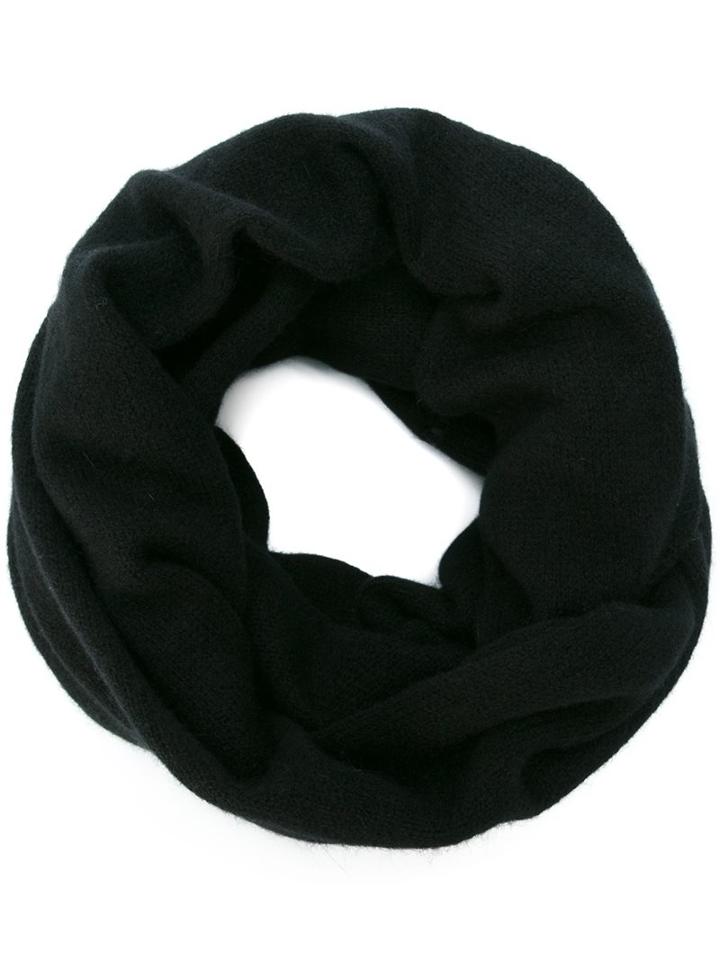 Label Under Construction Zipped Ring Scarf