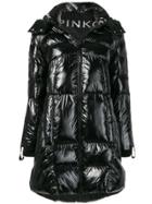 Pinko Paffer Padded Coat - Black