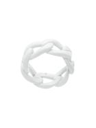 Maison Margiela Cable Chain Ring - White