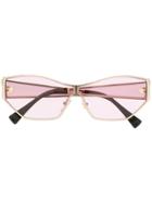 Versace Eyewear Cat-eye Sunglasses - Brown