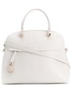 Furla - Classic Tote - Women - Leather - One Size, White, Leather